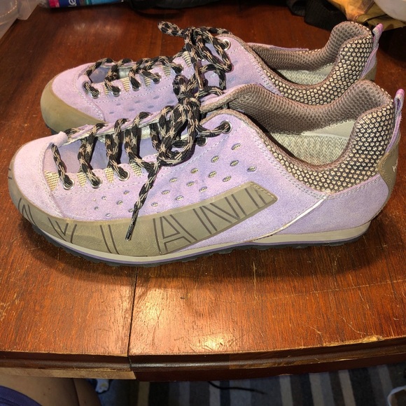 KAYLAND "COMET" PURPLE SUEDE LEATHER SNEAKERS - WOMENS SIZE 10US/7.5EU ~ - Picture 3 of 8